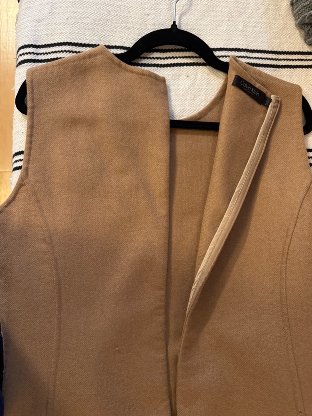 Calvin Klein Collection Camel Midi Dress - Picture 10 of 11